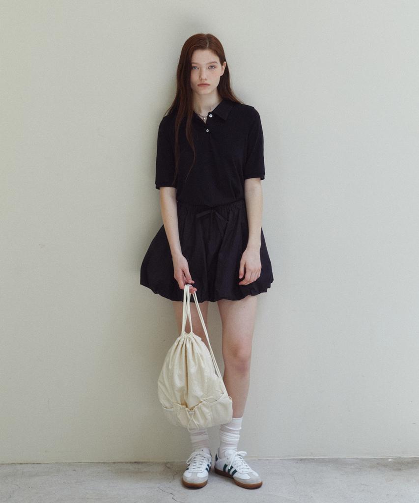 Illoil Cotton Jersey Polo Shirt_Black