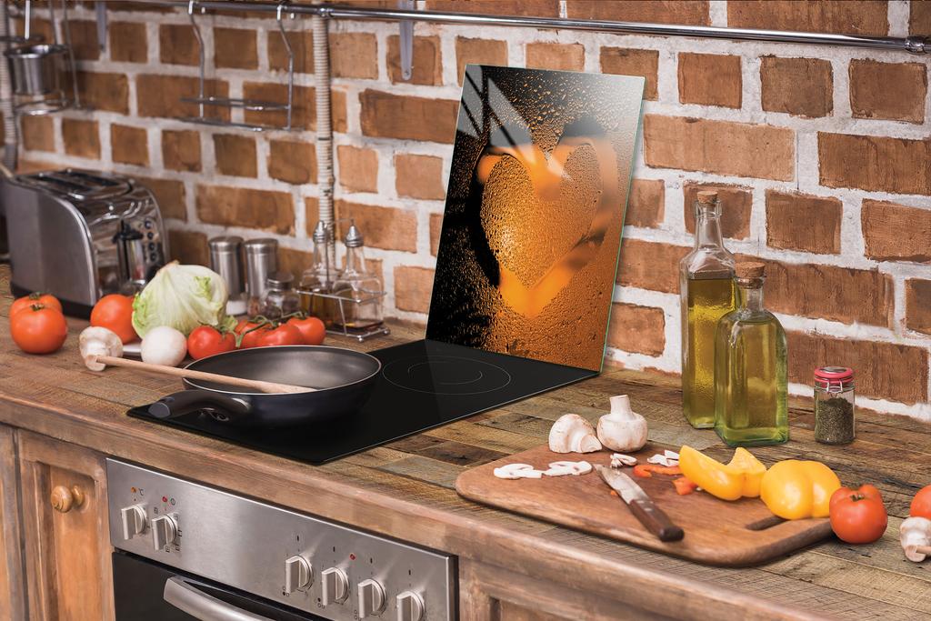 SZKLANA DESKA DO KROJENIA 35x52 SERCE