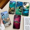 Cute Cartoon Turtles Silicone Soft Case For iPhone 17 Air 11 14 16 15 Pro Max 12 13 Mini 16 Plus 16e Back Cover