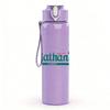 1PC Nathan's Hot Dog Retro Brand Text Print 750ml Portable Sports Water Bottle Leakproof Gym Outdoor Travel Drink Cup