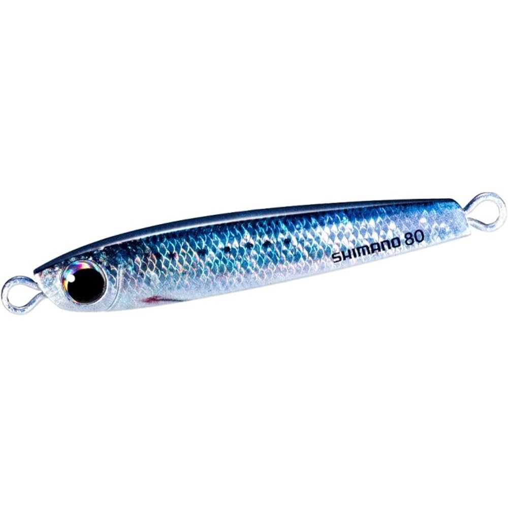 Shimano Ocea Tangman Metal Jig 80g Silver Color Fishing Lure