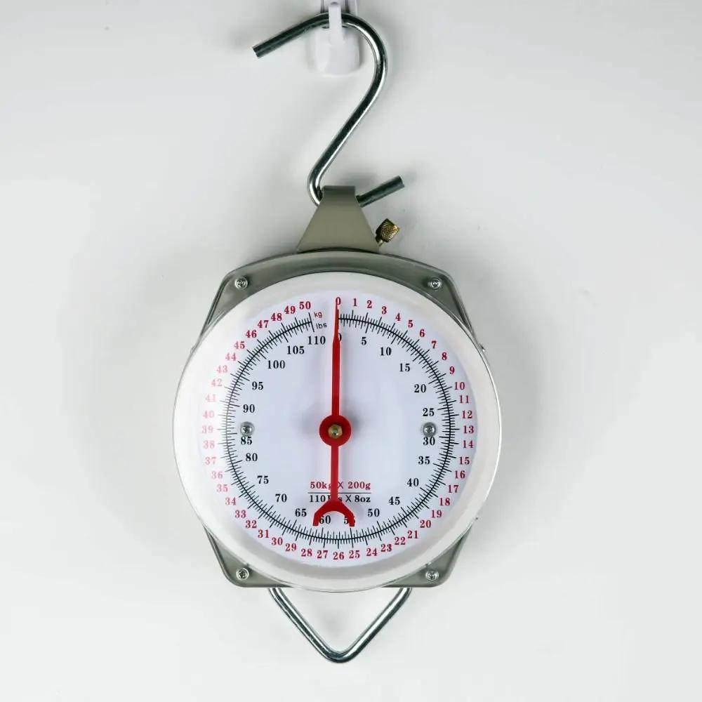 High Quality Instrumentation Hanging Scales Alloy Mechanical Pointer Hook Scale Circular Garden Pointer
