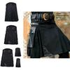 Authentischer mittelalterlicher schottischer Herren-Kilt, Retro-Rock aus England für Vintage-Cosplay