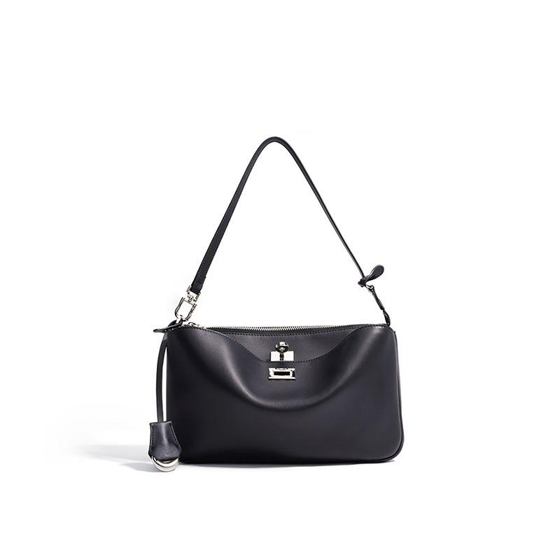 Women's bag, baguette armpit bag, women's new women's portable leather large-capacity girls' premium shoulder bag