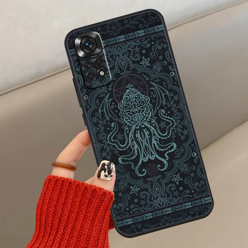 Cthulhu Mythos Case For Xiaomi Redmi Note 13 12 11 10 14 15 Pro Plus Cover For Redmi 15C 14C 10C 12C 13C 15