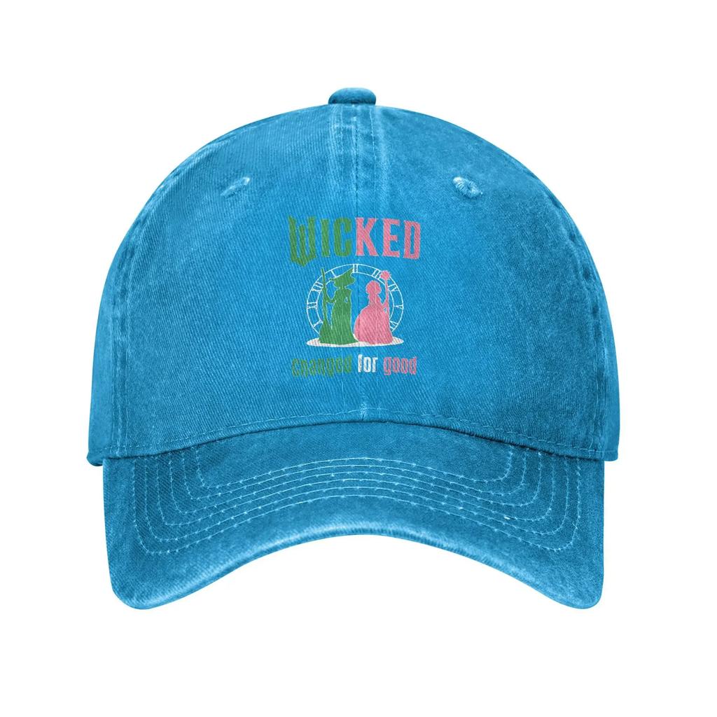 Unisex Wicked The Musical Caps Merch Baseball Caps Casual Changed For Good Trucker Hats Adjustable
