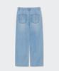 MUSINSA STANDARD WOMAN Women'S Tencel One-Pleat Extra Wide Denim Pants [Sky Blue]