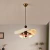 Vintage French Fabric Pendant Light for Dining, Living Room, or Bedroom