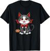 Halloween Vampurr Vampire Cat Lovers Men Women Boys Girls T-Shirt