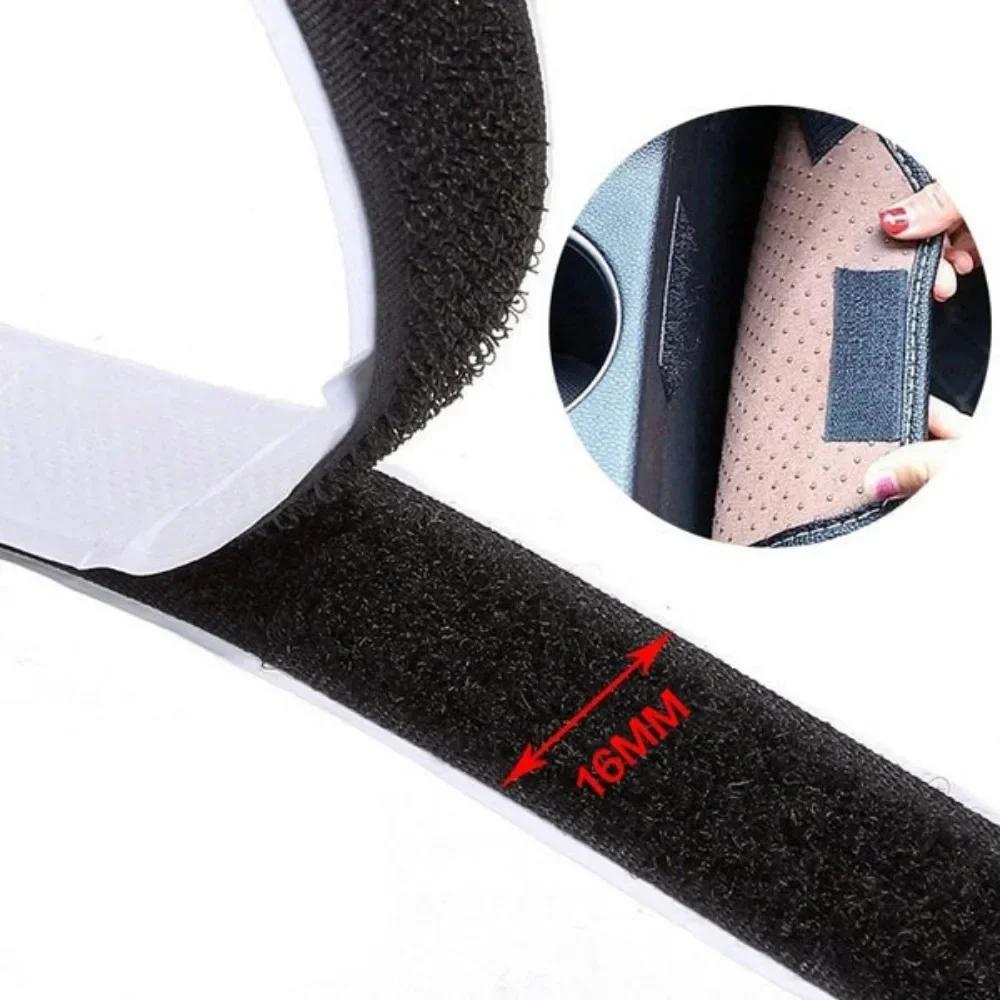 Strong Self-adhesive Hook and Loop Tape Nylon Adhesive Tape for Car Foot Mats Door Curtains and Screens