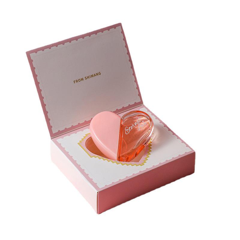 First Love Paris Heart Perfume Set: Long-Lasting Light Fragrance with a Girlish Heart and Mango Notes for Women