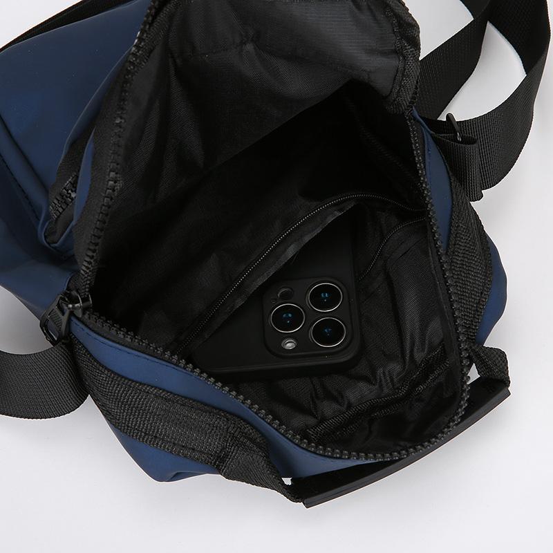 Pánská ležérní taška messenger - Malá crossbody taška Oxford s více kapsami na zip (Stylová a funkční mini peněženka)