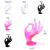 Model Art Jewelry Display Stand Plastic OK Hand Model Props Ring Display Ornaments  Jewelry Display
