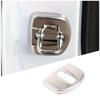 Matte Silver Door Lock Buckle Cover Protector For Corvette C8 Z06 Z51 -25
