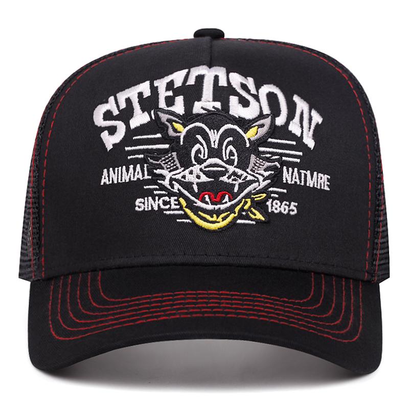 Cartoon New Baseball Hat Stetson Cartoon Cat Truck Hat Street Hip Hop Hat Daily Leisure Sports Sunshade Breathable Mesh Hat
