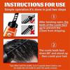 3X 2-In-1 Hair Wax Gel With Comb Long-lasting Fluffy Hair Men Hair Styling Gel Tool