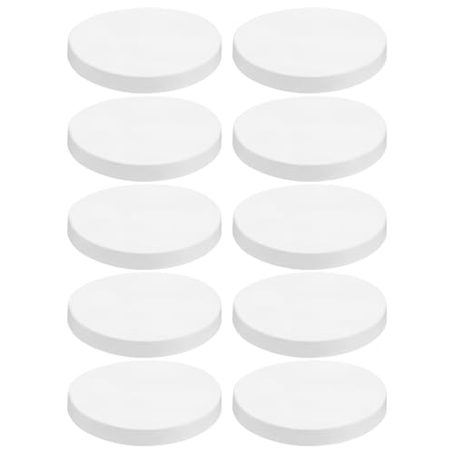 

VANZACK Морской причальный столб 6,68 Защитная крышка для деревянных свай Крышка для причальных свай ПВХ Защитник Белый 10 шт.