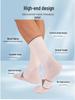 Men's and Women's Thickened Merino Wool Hiking Socks: Non-slip, Wear-resistant, Mid-tube Design.