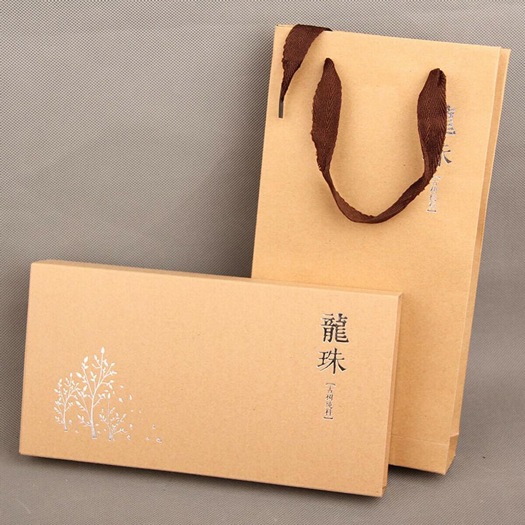 220g Cooked Puer Tea Handmade Dragon Ball Gift Tea Ripe Pu Erh Tea Old Tree Tea