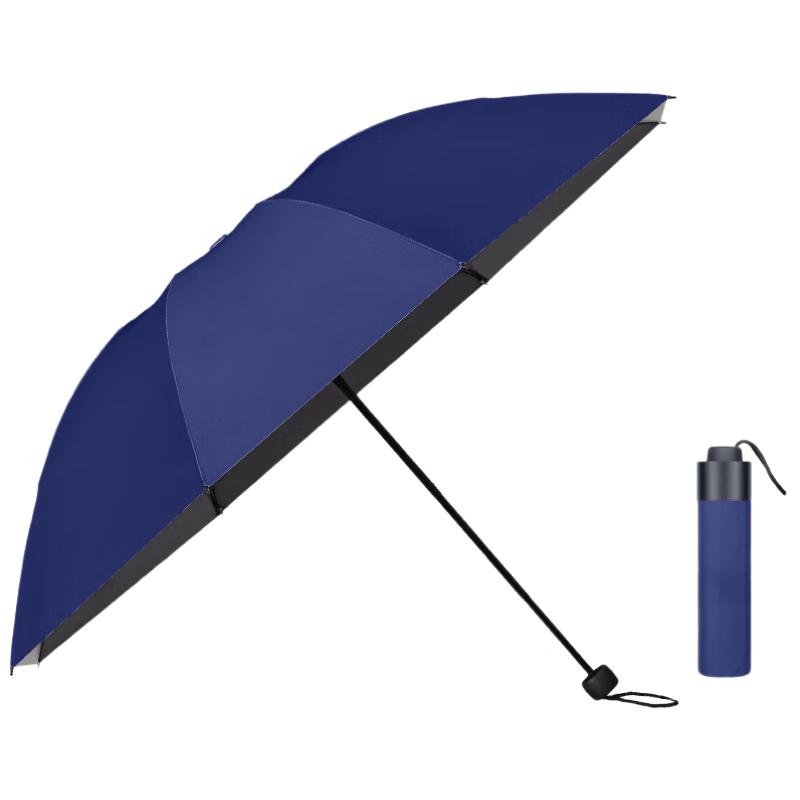 

Hongye 3-Fold Black Coated Sun & Rain Umbrella