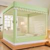 Class A Mother and Baby Grade Printed Blackout Mosquito Net for Children's Sitting Bed - Anti-Fall, Three-Door Design