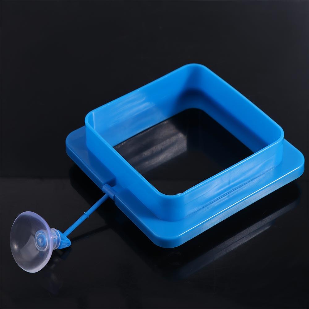 Suction Cup Floating Feeding Ring Thicken Floating Food Tray Fish Feeding Ring Fish Tank