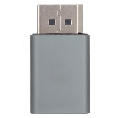 DisplayPort Adapter Aluminum Alloy DisplayPort Male To Mini DP Female Adapter for Video Transmission