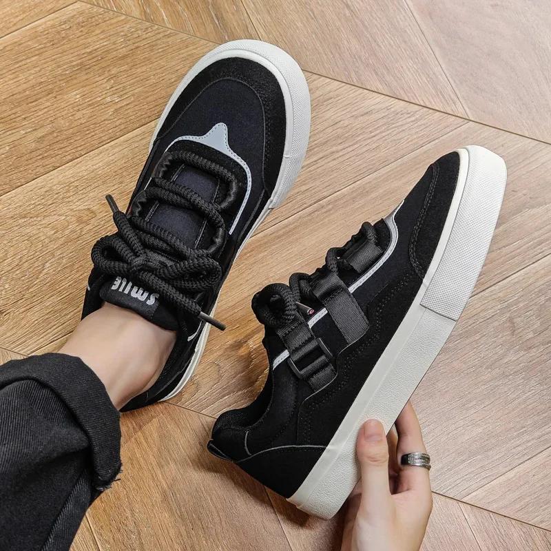 new men's and women's anti-slip couple trend retro summer four seasons niche explosive canvas shoes casual shoes men