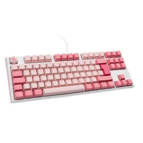 Clavier Gaming - DUCKY - One 3 Gossamer TKL - Mécanique - Filaire - Rétroéclairé - Rose