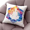 Meditation Decorative Pillowcase Living Room Office Home Pillowcase Car Ornaments