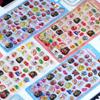 Cartoon Style Japanese Style Stickers Cute 3D Sticker Cute 3D Relief Stickers  for Diary Decor