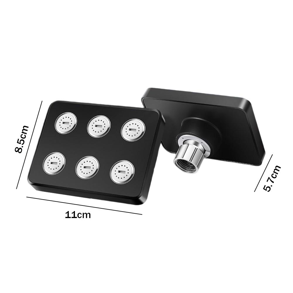 High Pressure Showerhead Water Saving Pressurized Shower Head Shower System Replacement Parts Bathroom Accessories