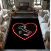 Italy Printed Flannel Area Rug Non Slip Soft Polyester Floor Carpet Indoor Decor Mat for Bedroom Living Room Sofa