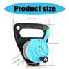 Diving Reel with Thumb Stoppers 46m/150ft Scubas Ratchets Dives Reel for Underwater Scubas Diving Snorkeling Enduring