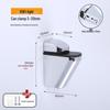 Zinc Alloy F-Shaped Glass Clip: Bathroom/Kitchen Shelf Support Bracket