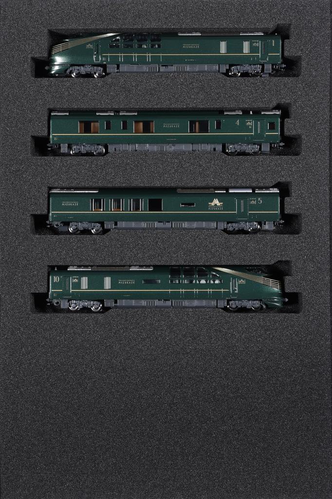 KATO N Gauge 87 Series EXPRESS Basic Model Diesel "TWILIGHT Mizukaze" 4-Car Set, Railway, Railcar, 10-1965