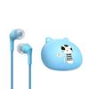 Wired Earphone In-ear Universal HiFi Stereo Noise Reduction Headphone with Cartoon Cat Ear