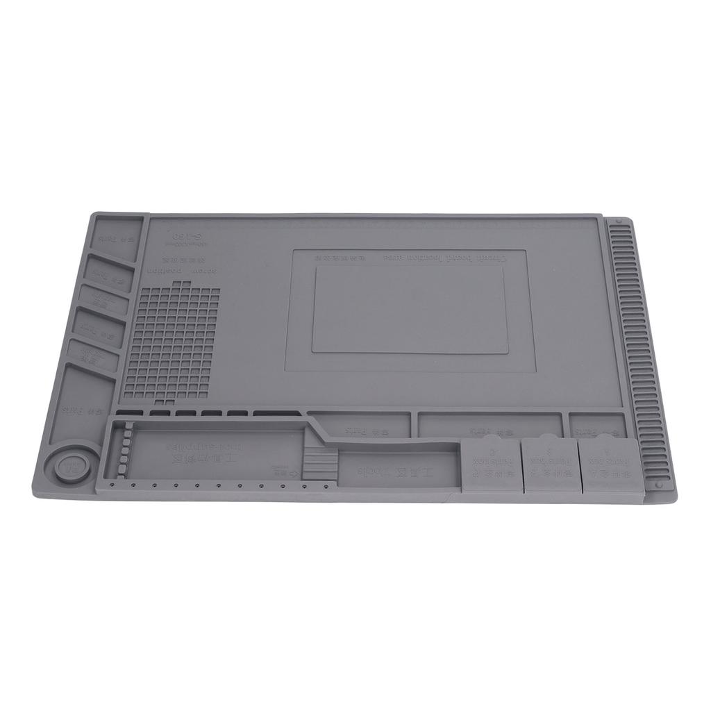 Silikon-Isolierpad Korrosions- und Hitzebeständigkeit Lötunterlage für Leiterplatten Elektronikreparatur