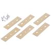 6 Pack Lawn Robot Blade with Screw Accessories Stainless Steel Lawn Mower Cutting Blade Replacement for ALKO Robolinho Lawnmower