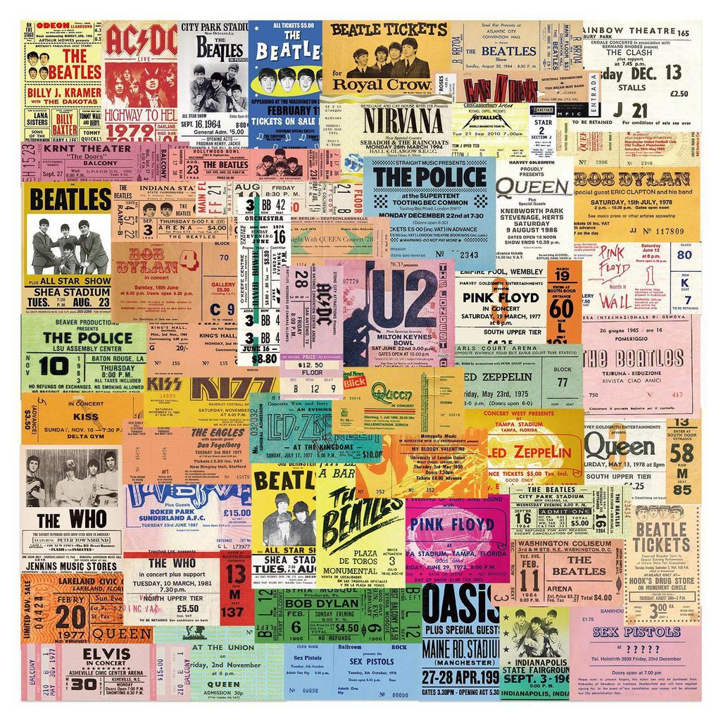 600 European & American Retro Stickers for Laptop, Journal, Phone Case, Thermos, DIY Decor
