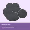 Mouse Pad, Cat Paw Mouse Pad, Creative Cartoon Design, Non-Slip Bottom, Washable, Portable Laptop Mouse Pad, Cat Paw Series, Light Blue
