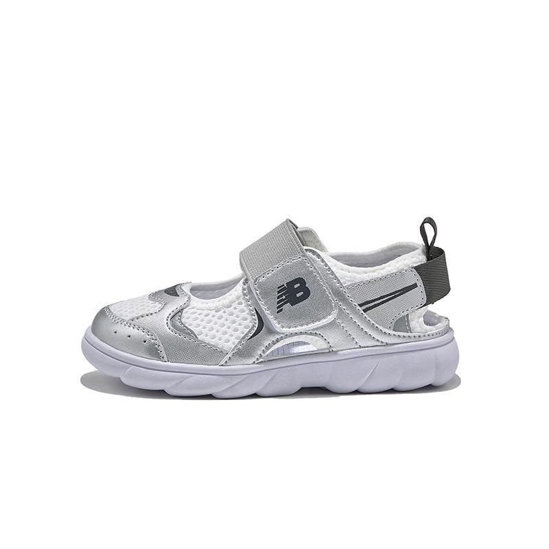 2025 Summer Children's Breathable Mesh Sandals - Soft Sole, Closed-Toe Sports Style for Boys & Girls