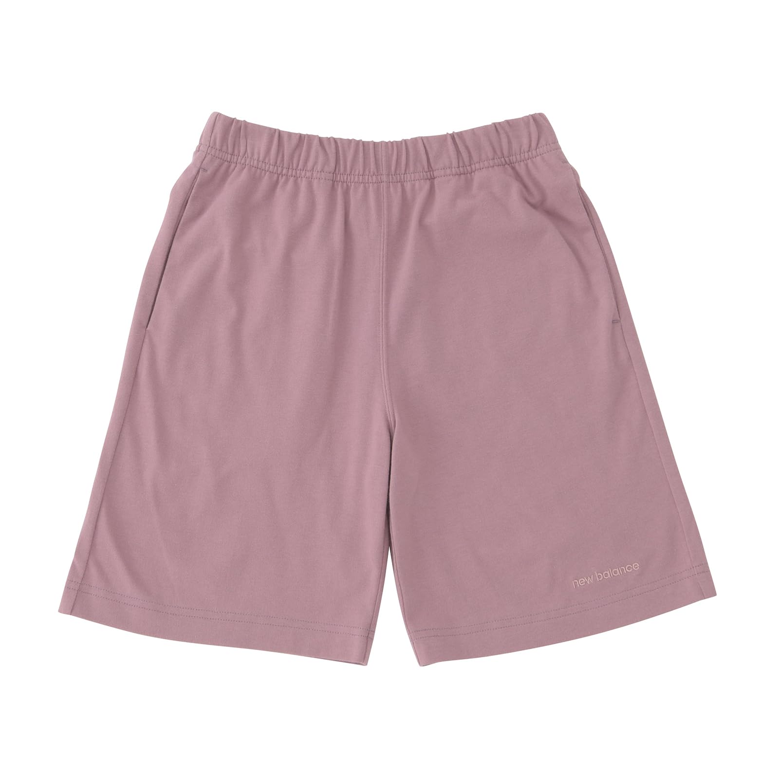 

Moisture Quick Linear Logo Knit Shorts RSE [New Balance] Kids Shorts, Wicking, Drying, (ABS45064) (Rosewood)