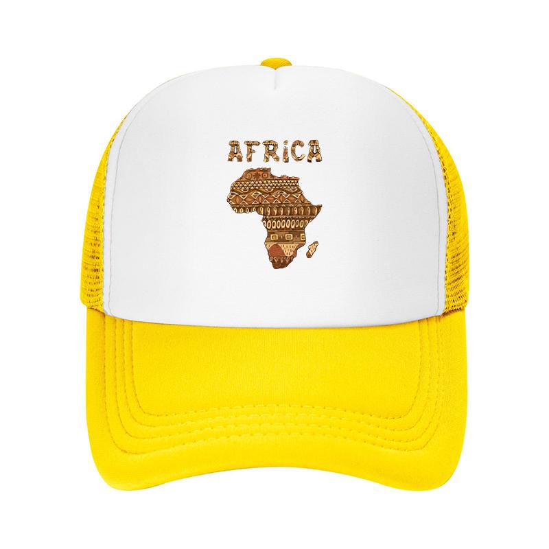 African Letter Print Baseball Cap Ideal for Outdoor Activities Casual Wear Fashionable Snapback Baseball Cap