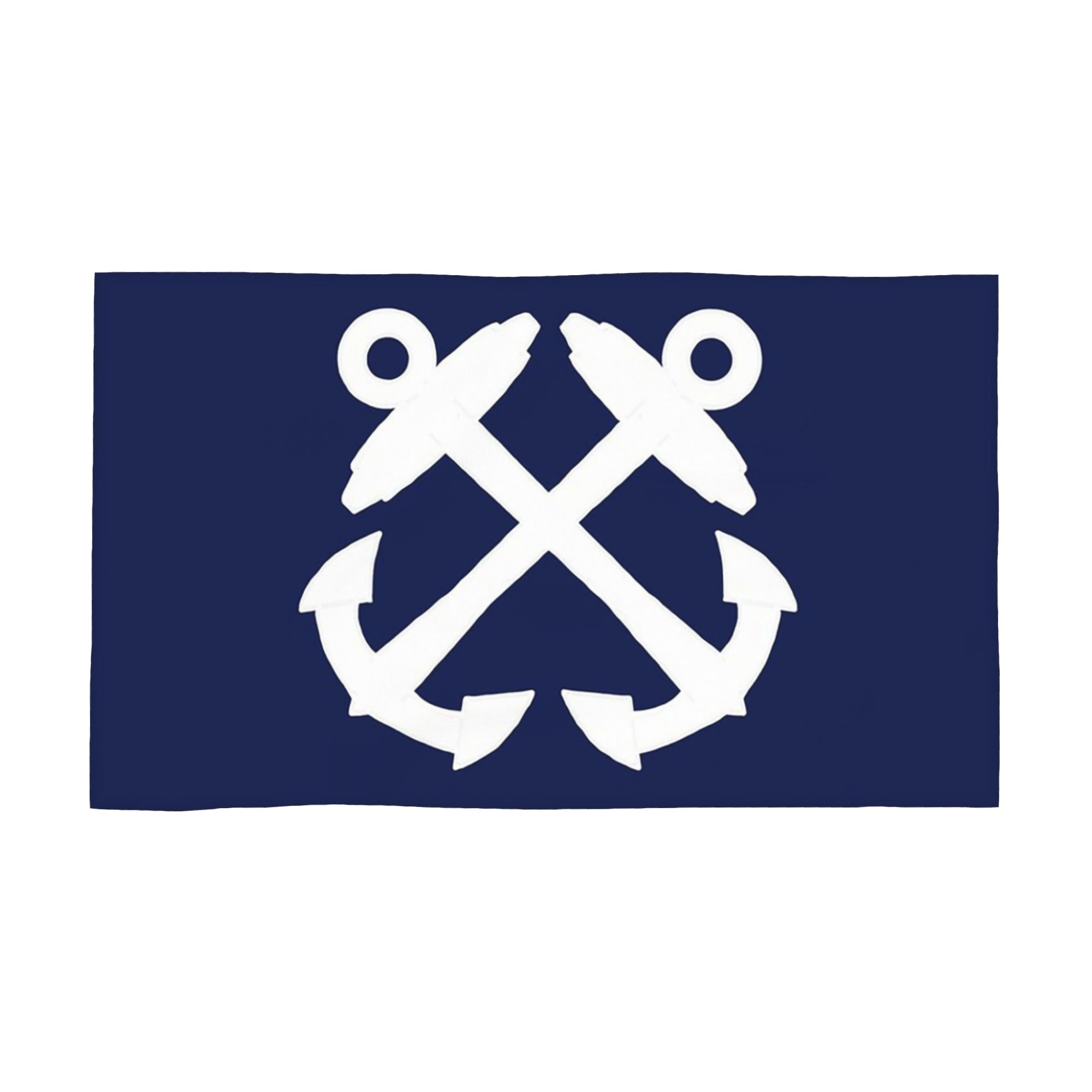 

Boatswains Mate Crossed Anchors - White Soft Face Towel Quick Dry Pool Bath Cotton Towels Absorbent Quick W30*H60(CM)