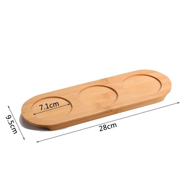 LISM Bamboo Wood Serving Tray