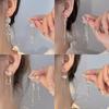 S925 Silver Needle Fairy Flower Earrings - Elegant Luxury 4-Piece Set for Women