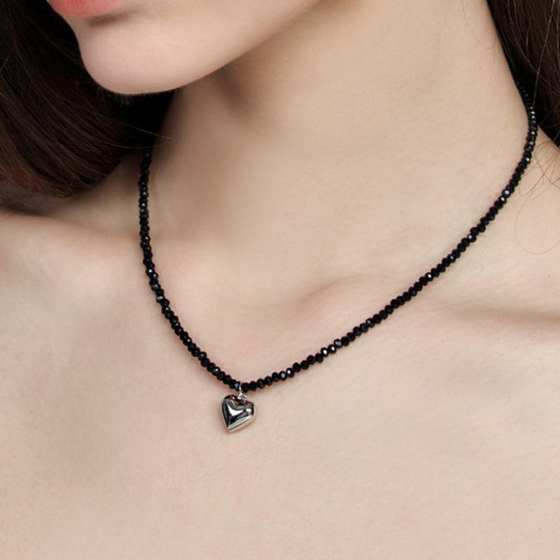 Hei Crystal Heart Necklace