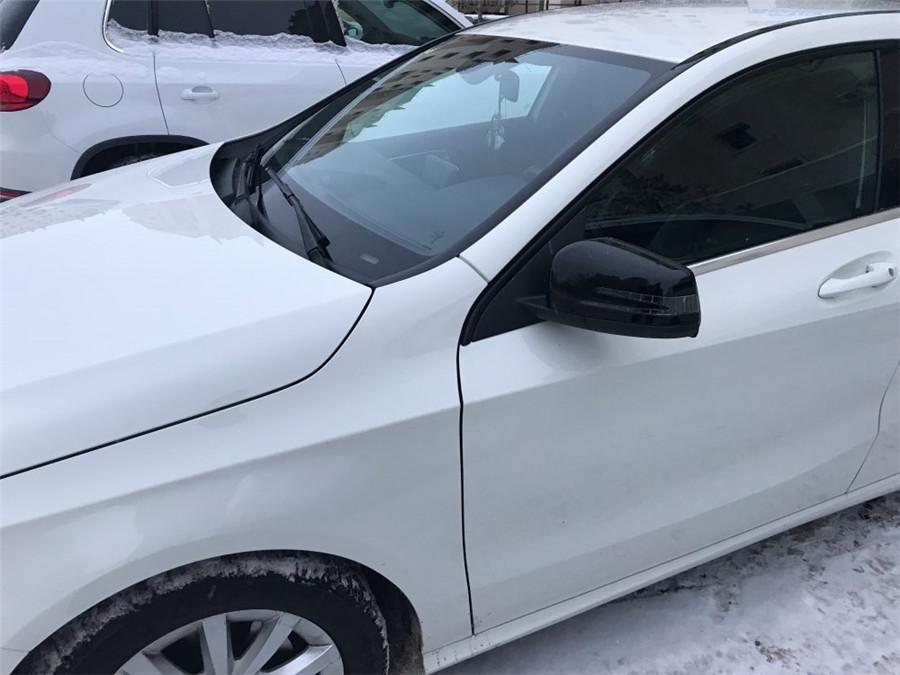 Left +Right Black Door Mirror Cover Cap Housing Wing Rear View Mirror Trim Casing For BENZ A B C E S Class W176 W246 W204 W212 W221 CLA C117