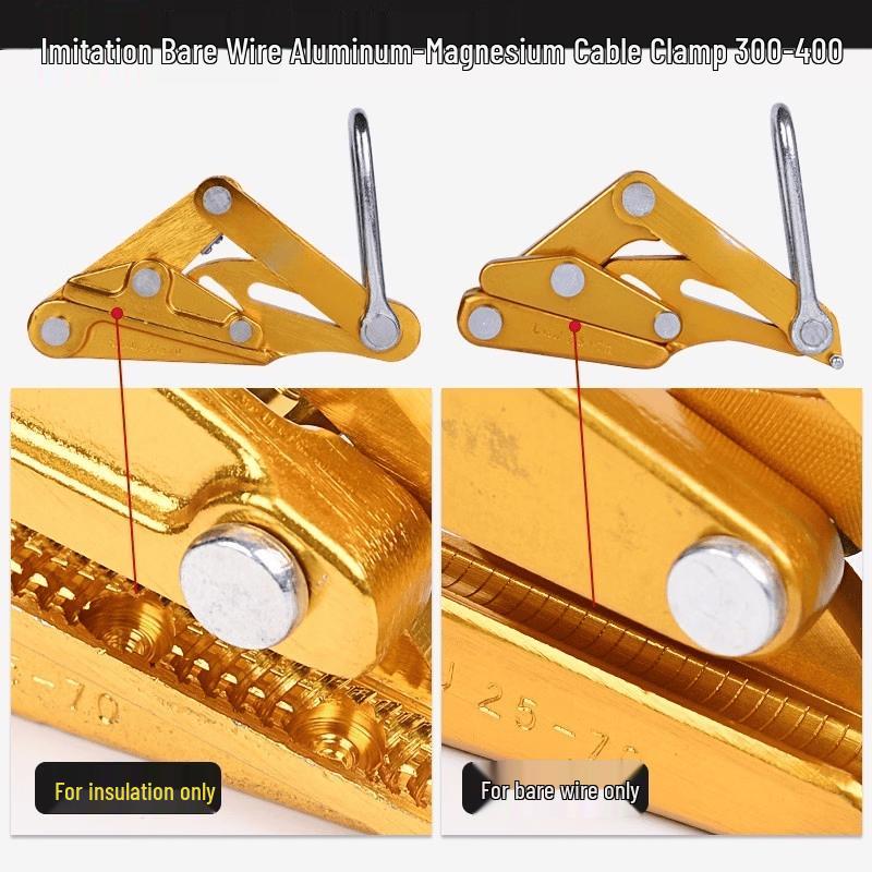 Universal Steel Wire Tensioner Clamp